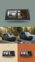VW Transporter Sliding Adventure Window