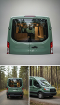 Ford Transit Fixed Tinted Window Upgrade