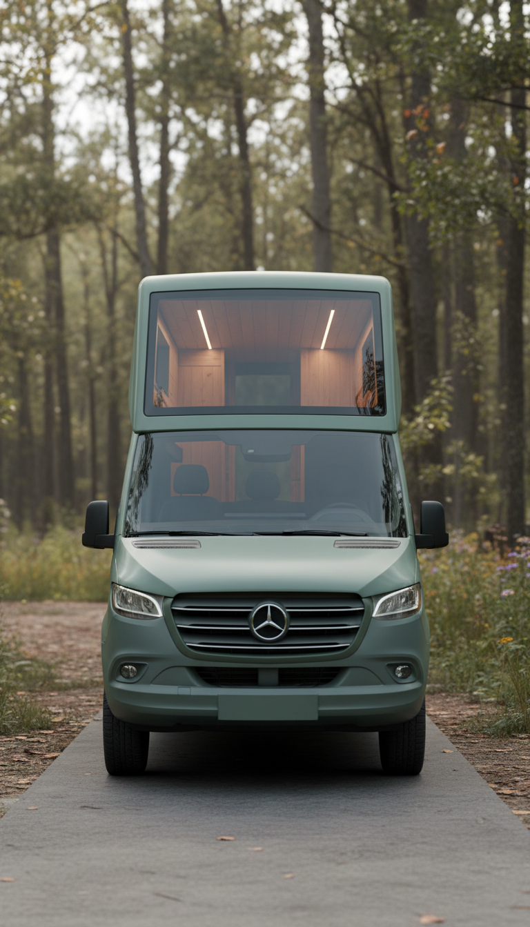 Mercedes Sprinter Large Panoramic Window